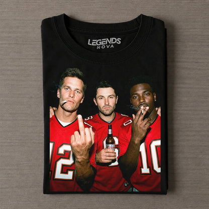 JD10 & TB12 & BM6 Buccaneers Football T-shirt
