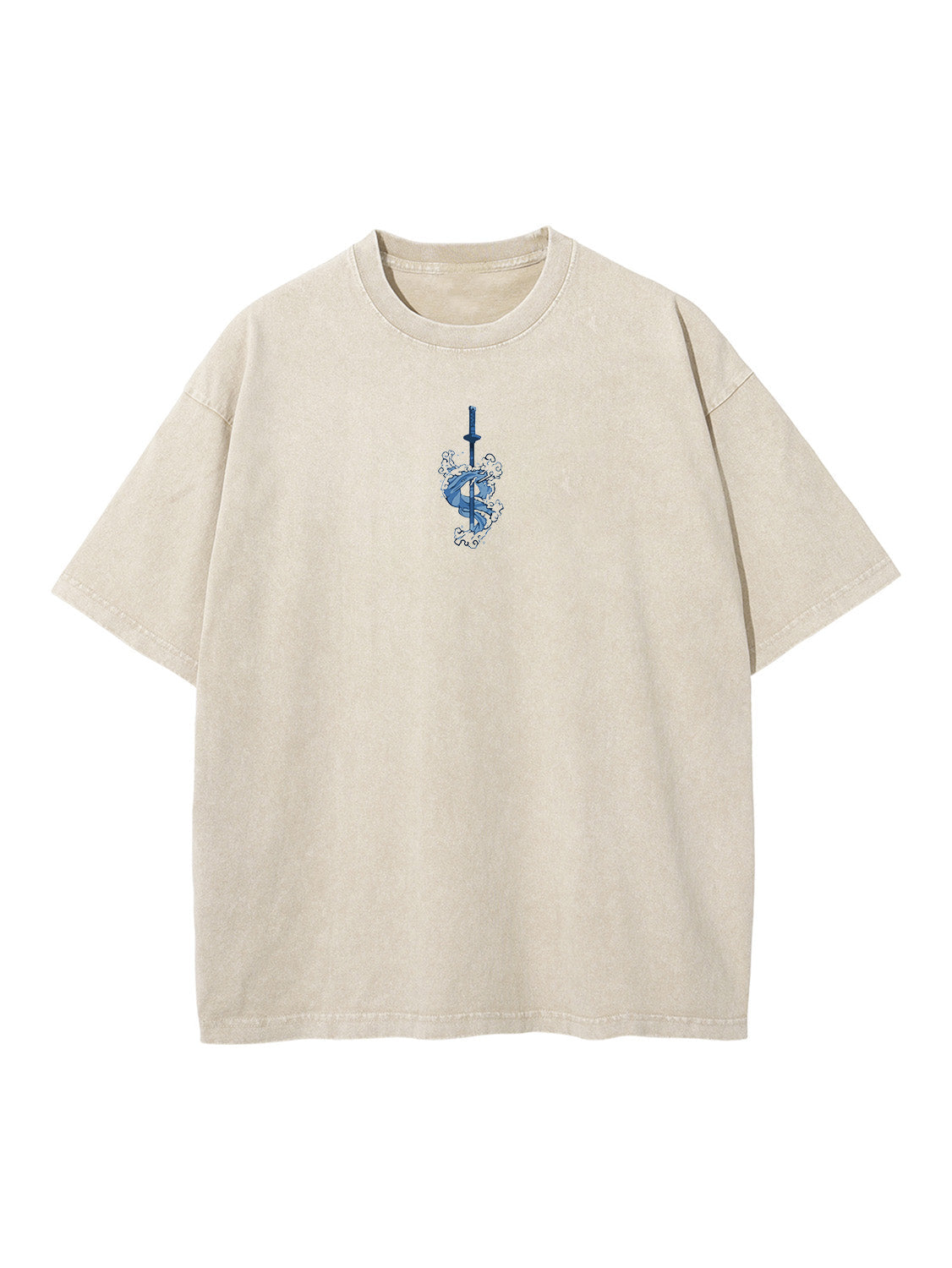 D-SLYR ? Water Breathing 2-Sided Vintage Tee