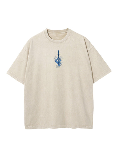 D-SLYR ? Water Breathing 2-Sided Vintage Tee