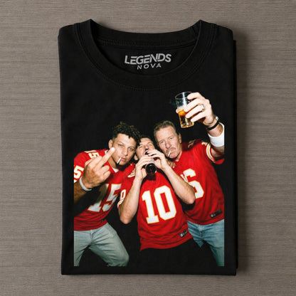 LD16 & TG10 & PM15 Chiefs Football T-shirt
