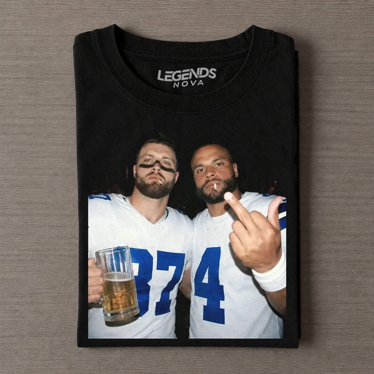 JF87 & DP4 Cowboys Football Tee