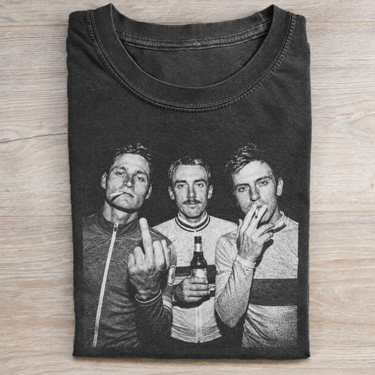 T.P. & B.M. & MvdP Retro Legendary Cycling T-Shirt