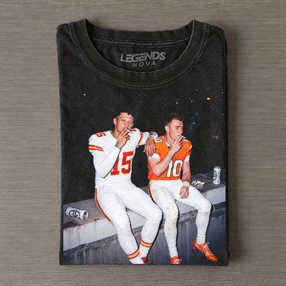 PM15 Chiefs & BN10 Broncos  Football Tee