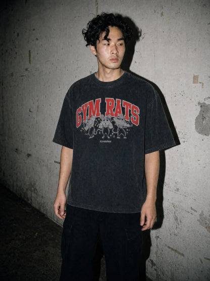 D-SLYR ? Gym Rats Ninju Vintage Tee