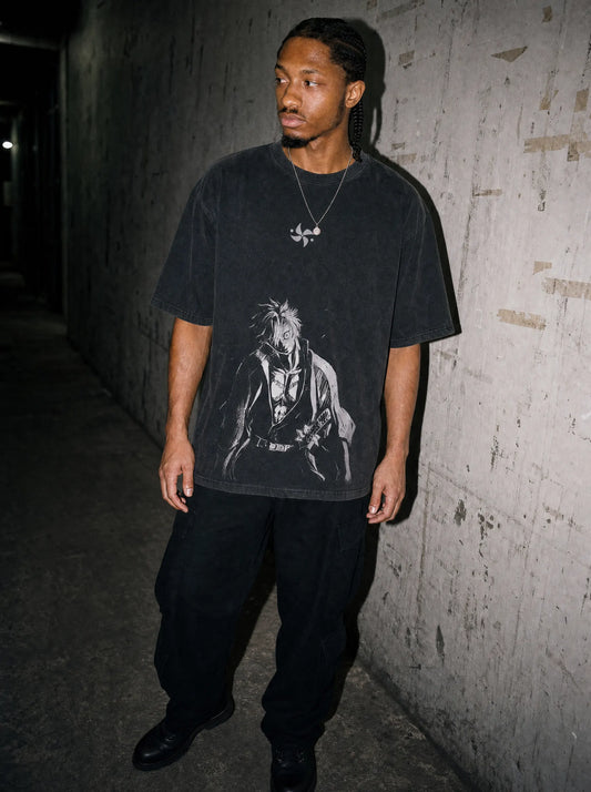 D-SLYR ? Sanemi Blood Tempest Vintage Tee
