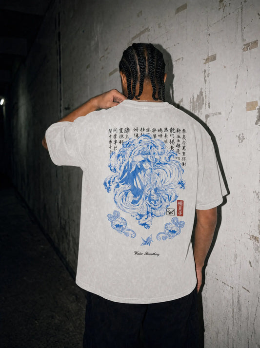 D-SLYR ? Ripple Form Vintage Tee