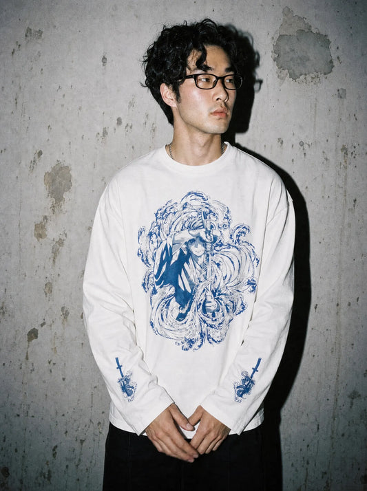 D-SLYR ? Water Breath Water Breathing Long Sleeve Tee