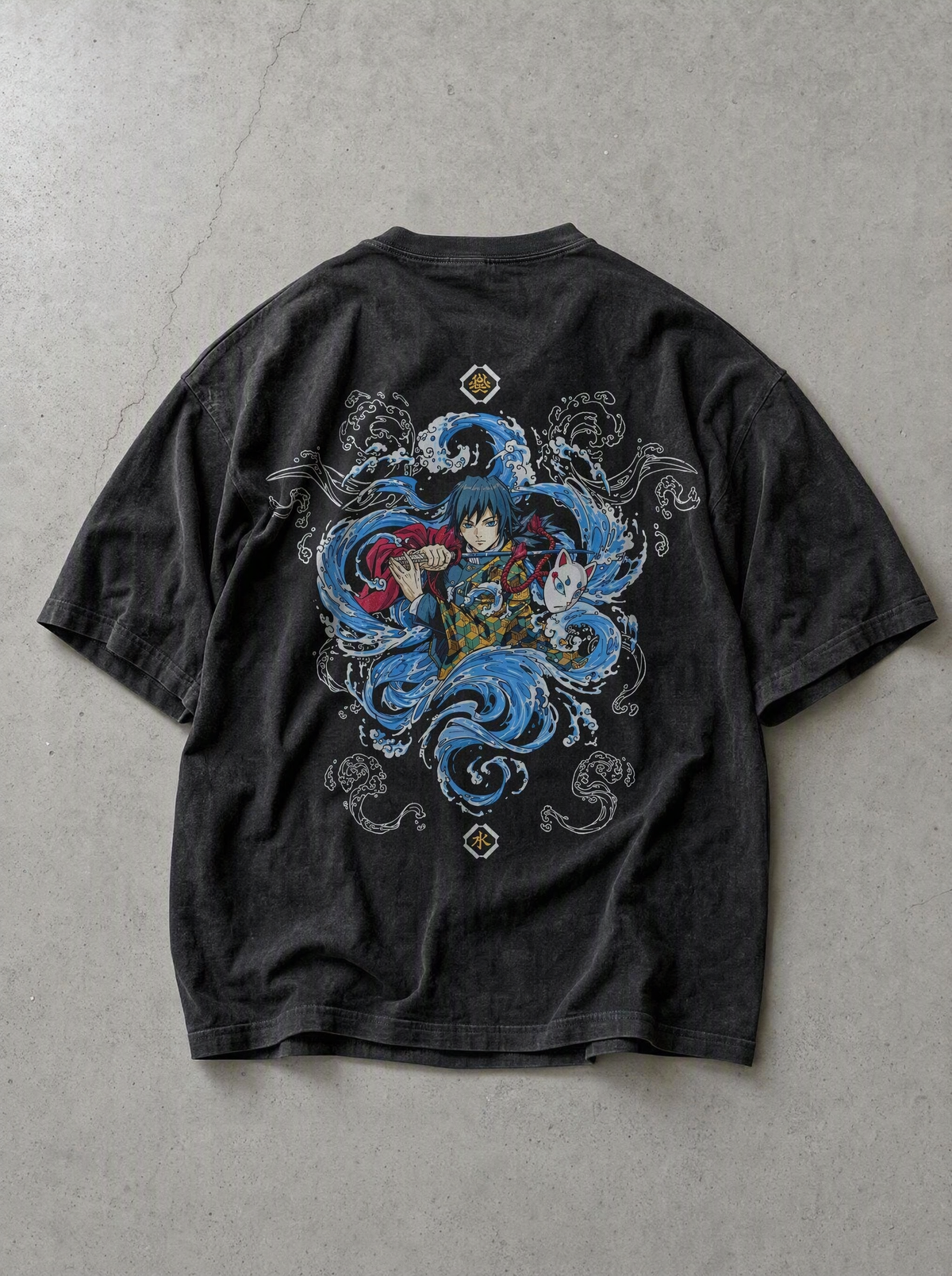 D-SLYR ? Water Flow of Giyu Vintage Tee