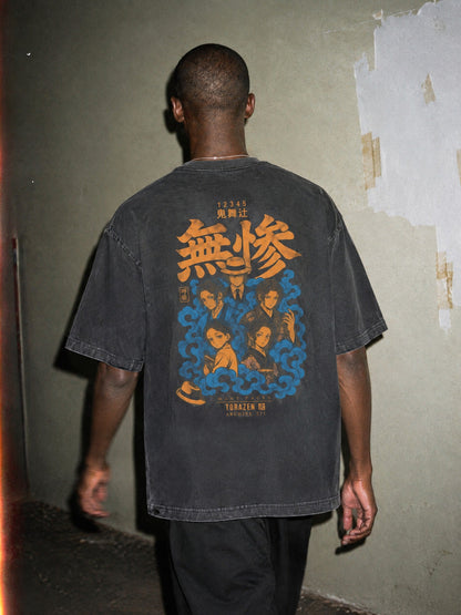 D-SLYR ? Many Faces Vintage Tee